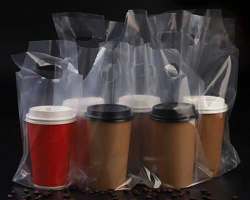 50PCS/bundle beschikbare de Theepp Transparante Verpakkende Zak van de Koffiemelk
