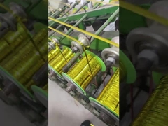 Bread Candy Tie Thread Bonded Rope Rode gemetalliseerde PET-film