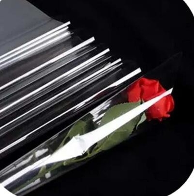 40mic Clear Cellophane Roll BOPP Verpakkingsfilm Voor Wrap Bloemen Boeket