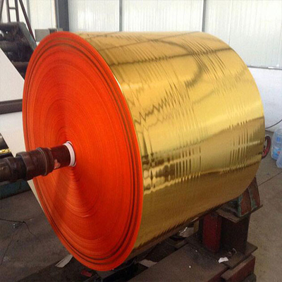 PET-aluminiumcoating papier / metaalgoud / zilveren papier film en papierplaatplaten (250gm-450gm)