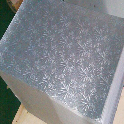 250GSM Art Craft Paperboard 50*70 Cm Spiegelpapier Board Custom Dikte En Grootte Gelamineerd zilver / goud Metalen Papier