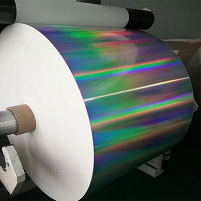 Transfereer metalen holografisch papier / karton voor drukken en verpakken