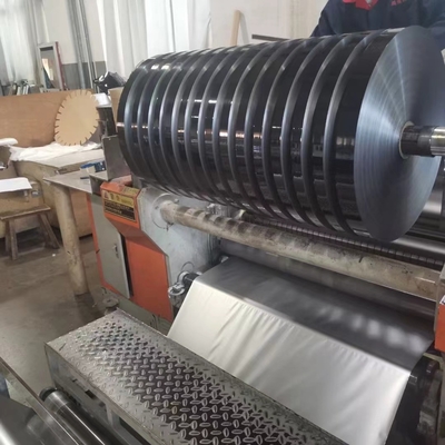Gepersonaliseerde blauwe en zwarte koper metalen of gealuminiseerde polyesterfilm voor verpakkingen en leidingen