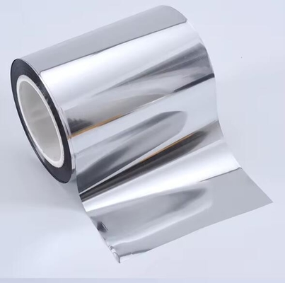 Gepersonaliseerd zilver / kleurVmpet 12 micron AL PET laminatiefilmrol voor slangemballage