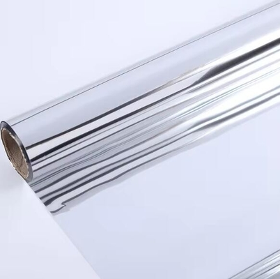 Gepersonaliseerd zilver / kleurVmpet 12 micron AL PET laminatiefilmrol voor slangemballage