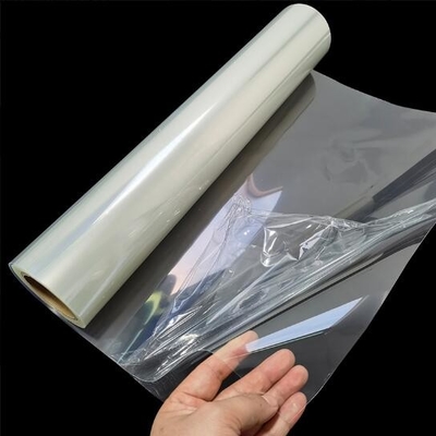 Hoge glanzende transparante 300MIC PET koud gemonteerde anti-krassen kristallen film, huisdier decoratieve schilderkunst super transparante