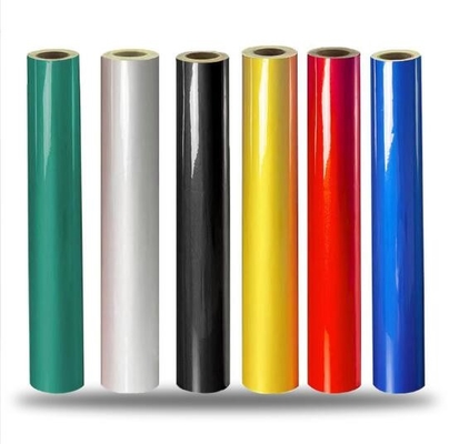 Laserfilm zelfklevend groen,blauw,zwart PVC-lettering Printing Transfer Packaging Roll Material Film