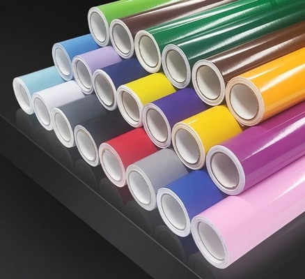 PVC zelfklevende filmrol, waterdichte wandsticker voor carrosserie en auto-decoratie
