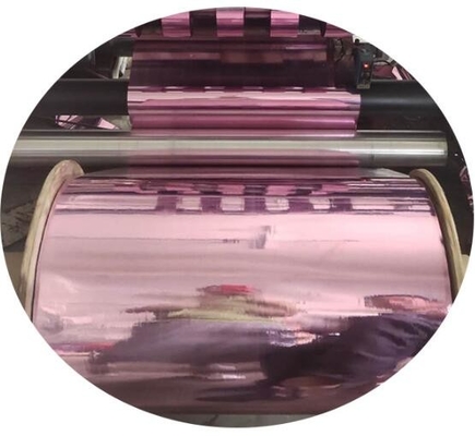 Metallized PVC Film Pet Twist Film voor snoepverpakking, metalen snoeptoffee verpakkingsfilm