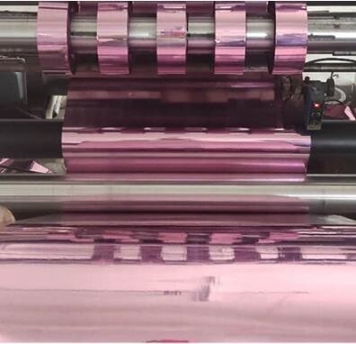 Metallized PVC Film Pet Twist Film voor snoepverpakking, metalen snoeptoffee verpakkingsfilm