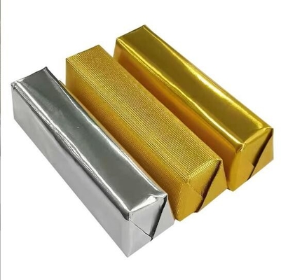 Door te rollen en af te drukken 12mic 15mic aluminium folie voor chocolade en snoep pakket