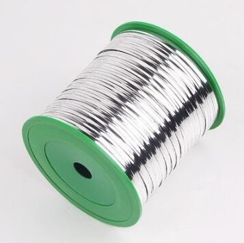 Groothandel 6-15 cm Gouden en zilveren kabelbanden, brood voedsel cadeau gekleurde kabelbanden, verzegelbare twist-band touwen