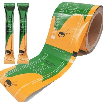 Persoonlijke afdruk 110mic.100mic pet+al+pe film op rol voor Food Packaging Bag
