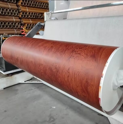Pu Geverfd Glanzend Houtgraan Gelamineerd Papier voor MDF-platen Meubelversiering