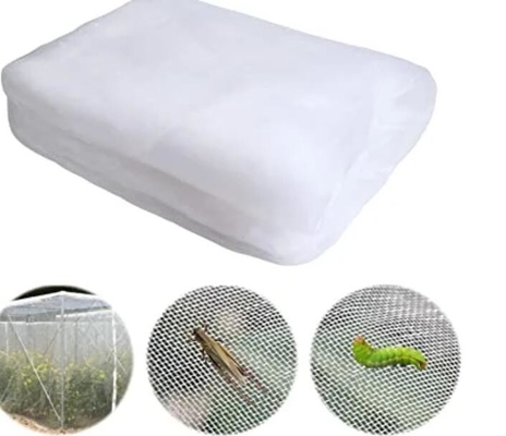 100% PE Wit Doorzichtige Kleur Kas Anti-Insecten Net voor Planten en Druiven