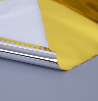 Goud gekleurde 12mic PET-film gealuminiseerd hoogtemperatuurbestendig