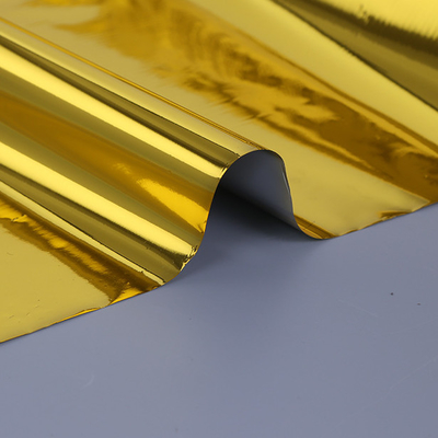 Goud gekleurde 12mic PET-film gealuminiseerd hoogtemperatuurbestendig