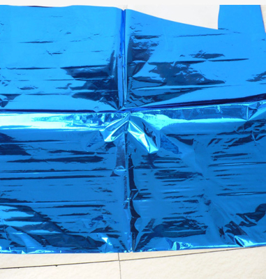 Goud zilver rood heldergroen paarsrood metalen film, katten speelstok papier lichtgoud film