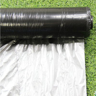 Zilveren Zwarte 25um/30um/35um UV Mulch Plastic Film voor de Landbouw