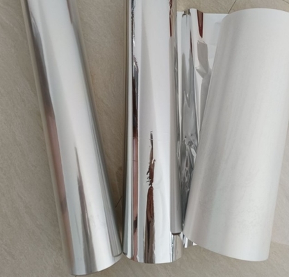 PET-matte aluminiumfolie, dubbelzijdige matte aluminiumfolie, yin-yangfolie, halfgealuminiseerde folie