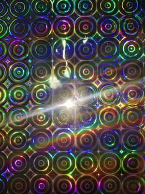 Holografische film voor huisdieren, afdrukbaar, printprimair, coating, reflectieve film, thermische lamineerfilm