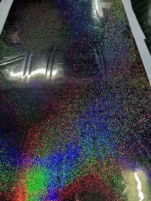 12mic PET/17mic bopp holografische gemetalliseerde basiskleding