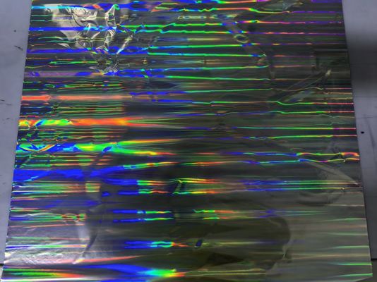 12mic PET/17mic bopp holografische gemetalliseerde basiskleding