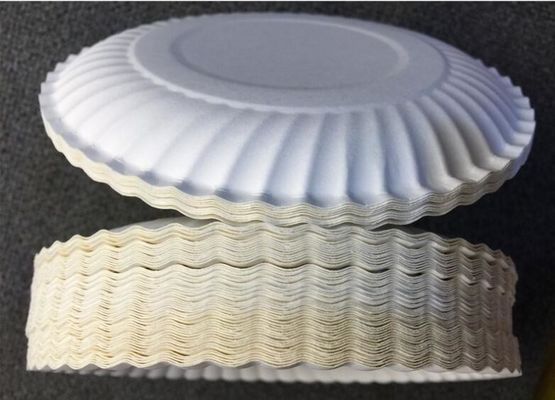 14.5X14.5CM PLA Beschikbare Met de hand gemaakte Ronde Witte Taartbestellingplaat