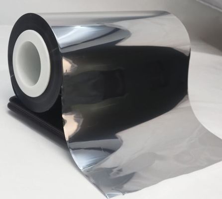 12micron het polypropyleen Bopp aluminiseerde Zwart Filmbroodje voor Verpakking