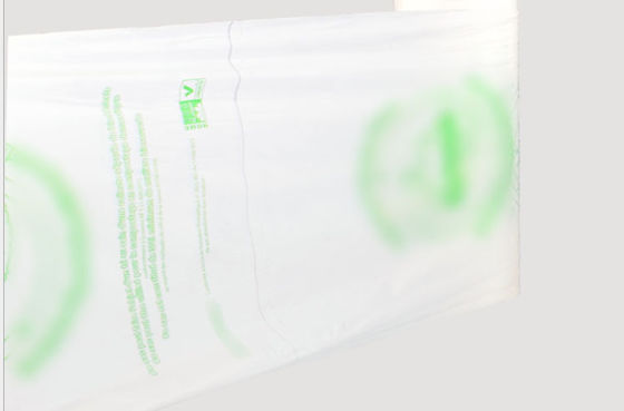 52*65cm PLA PBAT Plastic Zak van het maïszetmeel de Biologisch afbreekbare Vlakke Ononderbroken Broodje
