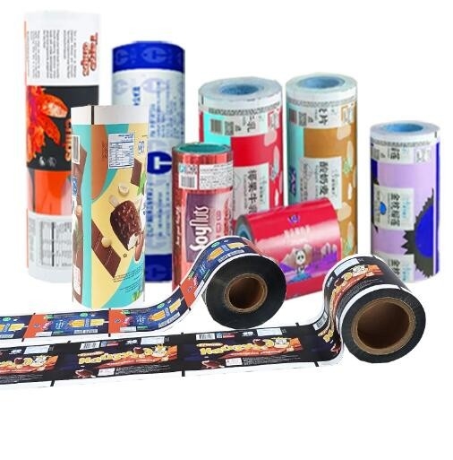 Persoonlijke afdruk 110mic.100mic pet+al+pe film op rol voor Food Packaging Bag
