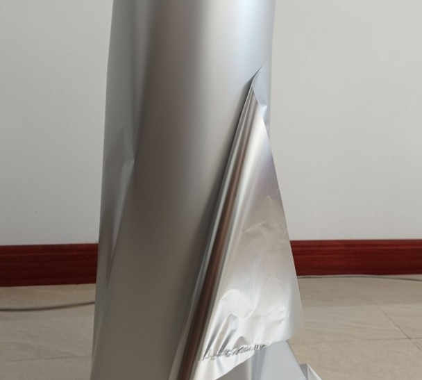 PET-matte aluminiumfolie, dubbelzijdige matte aluminiumfolie, yin-yangfolie, halfgealuminiseerde folie